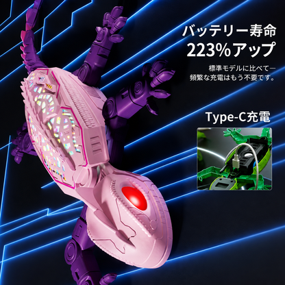 ゲッコーラッシュ リモコン操作式壁登りトカゲおもちゃ - 天井と床を登る