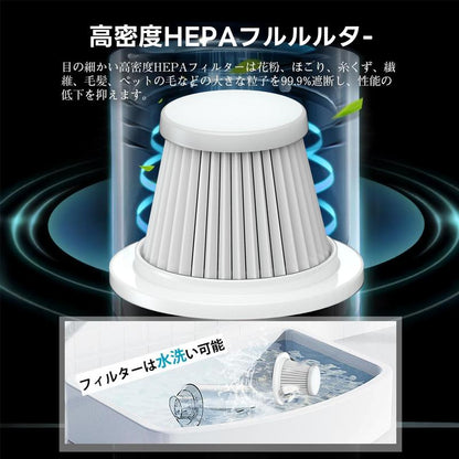 28000Pa超強力コードレスハンディクリーナー｜吸引＆送風2WAY多機能モデル